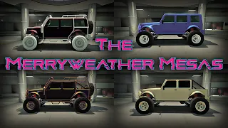 GTA5 - Merryweather Mesa - How To Make All Variants Using Car to Car Merge (Special Variant Merges)