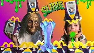 не выбирай ХЕППИ МИЛ СЛАЙМ ЧЕЛЛЕНДЖ лизун из случайных ингредиентов /Happy Meal Slime Challenge/ DIY