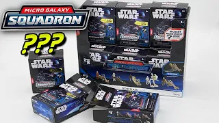 Unboxing a Case of Micro Galaxy Squadron Blind Boxes Series1 Scout Class