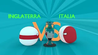 Eurocopa 2021 - Resumen Completo - Countryballs 3D