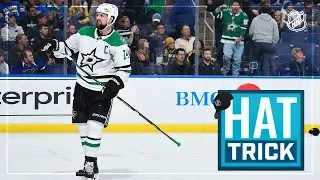 Jamie Benn paces Stars with fifth hat trick