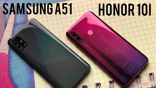 Honor 10i vs Samsung A51 сравнение