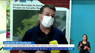 Cidade do RJ pretende desobrigar o uso de máscara em locais fechados