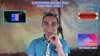 [🔴LIVE-FRANCE REACTS] EUROVISION MALMO 2024 - SEMI-FINAL PART 1: UNITED KINGDOM.