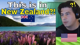 American Reacts Top 10 Places To Visit in New Zealand - Travel Guide