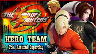 【TAS】THE KING OF FIGHTERS 2003 - HERO TEAM  ASH CRIMSON  DOU LON  SHEN WOO  PT - BR