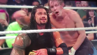 Sheamus Cashes In Money In The Bank On Roman Reigns (2015)