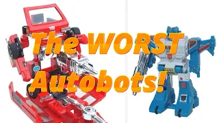 Top 10 WORST Autobot Transformers G1 Toys