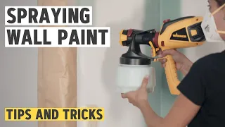 Tips and tricks for spraying wall paints I WAGNER