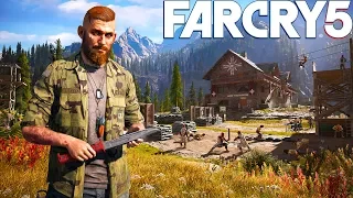 FAR CRY 5 🐺 Босс Иаков Сид 🐺 Первый взгляд|Релиз|Полное женское прохождение на русском|Фар Край 5