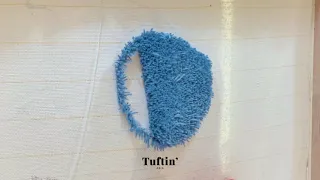 Cut Pile Tufting Gun Demo by Tuftin' Asia