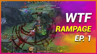 Dota 2 WTF Rampage Moments 2022 #1