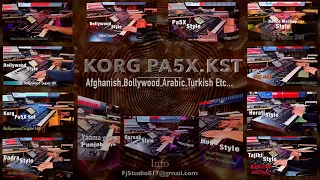 KORG PA5X KST / FULL VERSION DEMO - AFGHANISCH & BOLLYWOOD SET