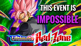 The Goku Black Red Zone Is On IMPOSSIBLE Difficulty! Dokkan