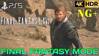 Final Fantasy 16 Final Fantasy Mode Tiamat Boss Fight| Final Fantasy Mode FF16 NG+ Tiamat Boss Fight