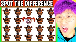 Can You SPOT THE DIFFERENCE!? (FNAF vs POPPY PLAYTIME!)