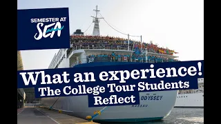 Study Abroad Experience of a Lifetime! Students Reflect on Semester at Sea