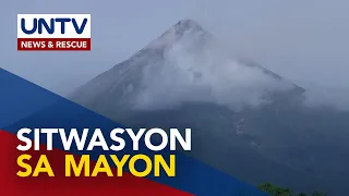 Lava flow at higit 300 rockfall events sa Mt. Mayon, naitala sa loob ng 24 hours – PHIVOLCS