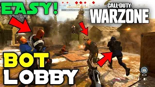 WARZONE! GLITCH HOW TO GET INSTANT BOT LOBBIES *NO REQUIREMENTS* NO SECOND ACCOUNT!