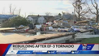 Whiteland city leaders implement curfew amid tornado damage cleanup