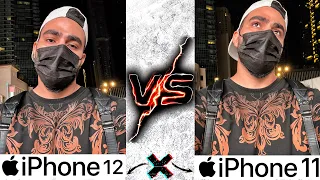 iphone 12 vs iphone 11 camera test || مقارنة كاميرات ايفون ١٢ ضد ايفون ١١