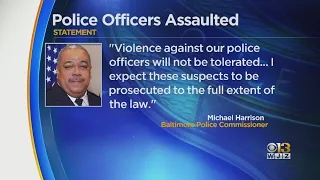 Baltimore Police Commissioner Harrison Responds To Alleged Officer Assault In South Baltimore