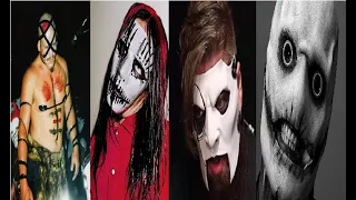 Slipknot - Evolution of masks and unmasked (1995 - 2022)