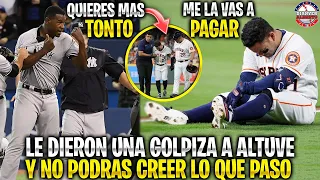 Se BURLARON y GOLPEARON a JOSÉ ALTUVE y ESTO HIZO para CERRARLES la BOCA | MLB