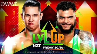 Dante Chen vs Damon Kemp / Singles Match / NXT Level Up #78 / WWE 2K23