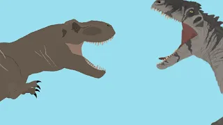 Giganotosaurus Vs T-rex [Dc2] Prologue[2k 60fps]@XenoSpino09.Z