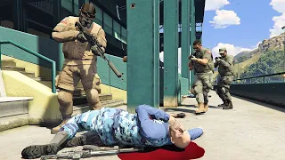 Bogdan's Crew vs Merryweather Security/US Army | GTA 5 NPC Wars 62