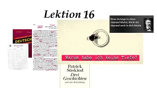 16.2 Камянова Практический курс немецкого. Kamianova Deutsch Lektion 16. Text Der Zwang zur Tiefe.