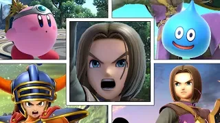 The Hero Full Moveset (Plus Final Smash, Victory Screens, Kirby Hat & More) Smash Bros Ultimate