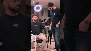 Virat Kohli at Aliens Tattoo. #viratkohli #shorts