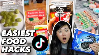 Testing VIRAL 2-INGREDIENT TIKTOK FOOD HACKS! Easy 2 Ingredient Recipes At Home