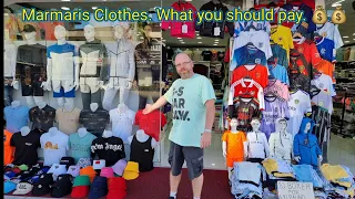 Marmaris Turkey Shopping Prices. What you should pay in 2022. | Clothes | shoes | bags |