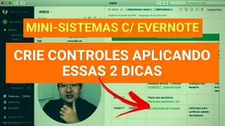 Evernote: Crie Sistemas de Controle usando esses 2 Recursos