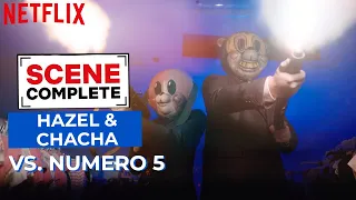 The Umbrella Academy | Hazel & Chacha Vs Numero 5 | Netflix Italia