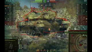 BZ75 TIER10 China ROCKET booster Tank in battle. Common Test Server.