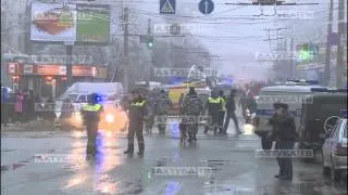 (16+) В Волгограде произошел взрыв в троллейбусе
