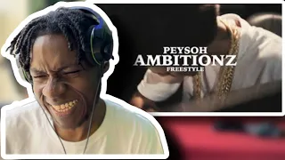 TALKING RECKLESS🔥😈 | Peysoh - Ambitionz Freestyle | Trey Reacts