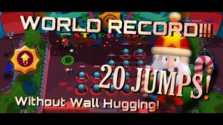 **WORLD RECORD**MOST DYNA JUMPS (WITHOUT WALL HUGGING)