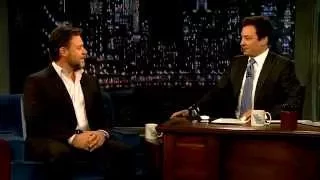 Russell Crowe at Late Night With Jimmy Fallon