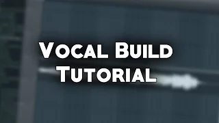 How to Make a Vocal Riser! - Tutorial