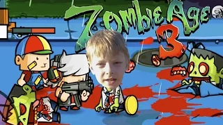 ZOMBIE AGE 3  Игра про Зомби СТРЕЛЯЛКА  Зомби эйч 3 Игры Для Детей. брос шоу геймс12+
