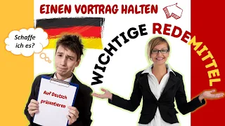 Einen Vortrag halten | Redemittel für deine Präsentation |  Deutsch lernen