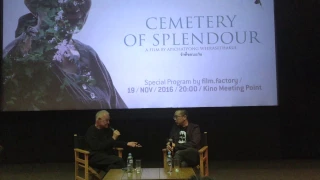 Q&A with Apichatpong Weerasethakul and Béla Tarr after Cemetery of Splendour screening