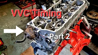MGF Race Car - Putting The Top Half Of The Engine Together. (VVC Mech Timing)