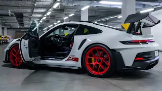 2024 White Porsche 911 GT3 RS Weissach Package - The Ultimate Sports Car in Detail