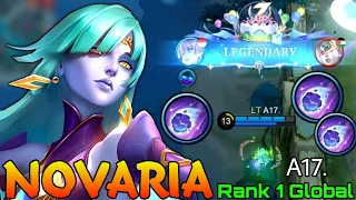 Dark Star Novaria Perfect Astral Meteor! - Top 1 Global Novaria by A17. - Mobile Legends